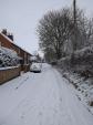 Image: Snow, Chapel Lane, Hoby